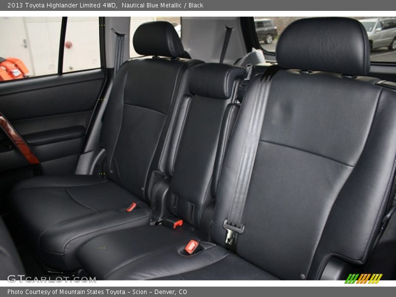 Nautical Blue Metallic / Black 2013 Toyota Highlander Limited 4WD