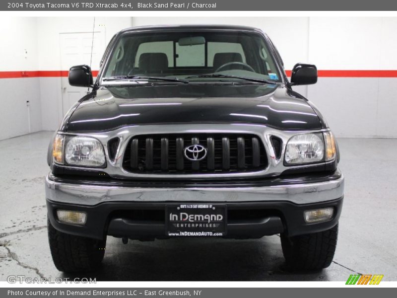 Black Sand Pearl / Charcoal 2004 Toyota Tacoma V6 TRD Xtracab 4x4