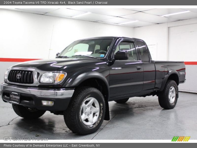 Black Sand Pearl / Charcoal 2004 Toyota Tacoma V6 TRD Xtracab 4x4