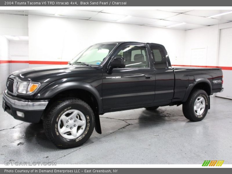 Black Sand Pearl / Charcoal 2004 Toyota Tacoma V6 TRD Xtracab 4x4