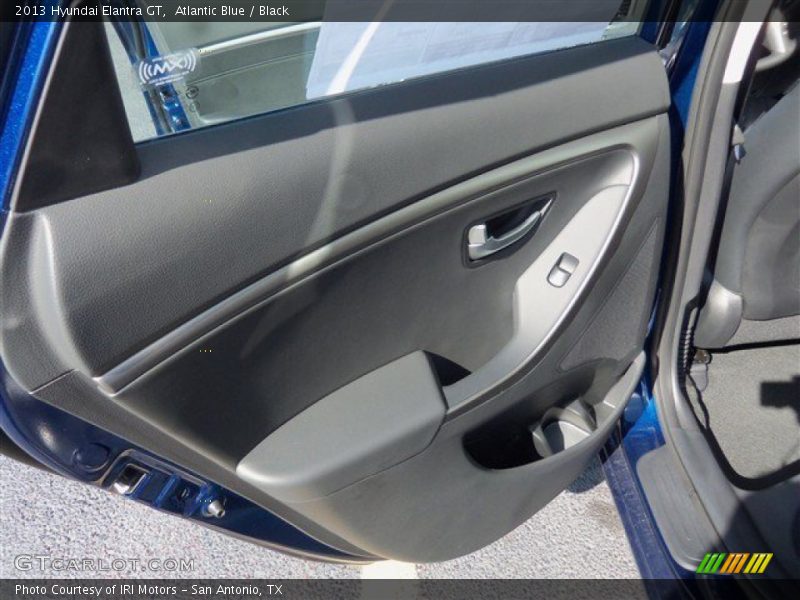 Atlantic Blue / Black 2013 Hyundai Elantra GT