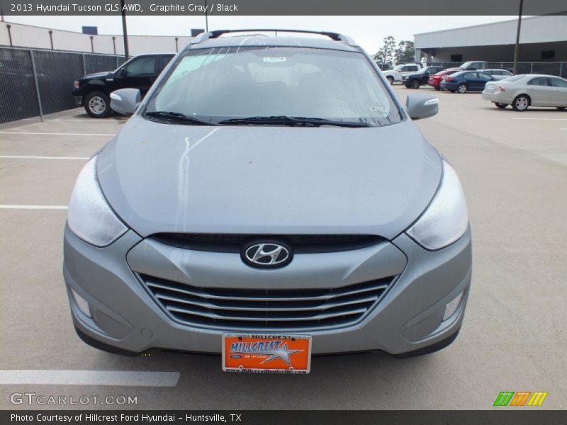 Graphite Gray / Black 2013 Hyundai Tucson GLS AWD