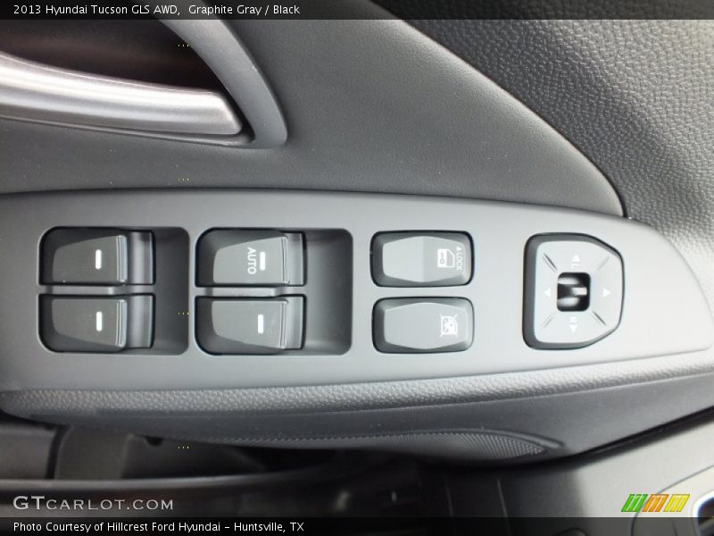 Graphite Gray / Black 2013 Hyundai Tucson GLS AWD