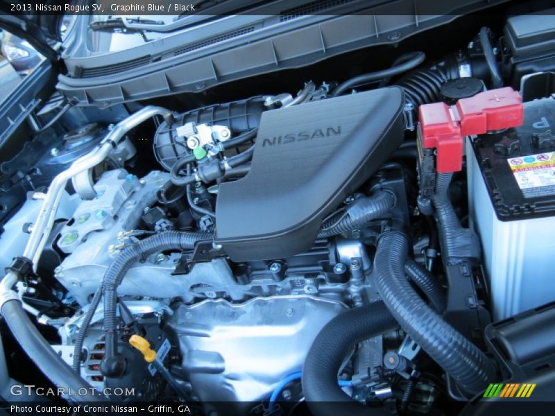 Graphite Blue / Black 2013 Nissan Rogue SV