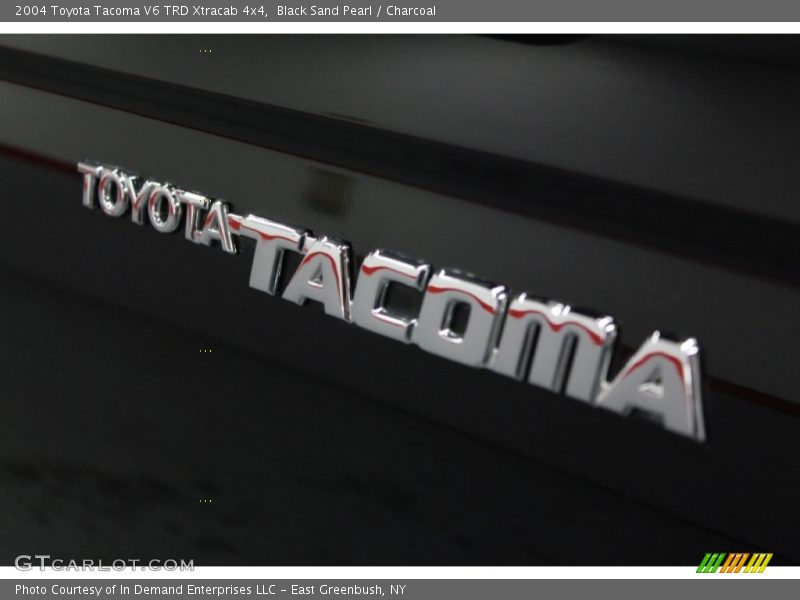 Black Sand Pearl / Charcoal 2004 Toyota Tacoma V6 TRD Xtracab 4x4