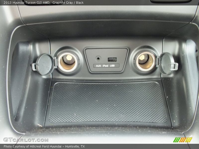 Graphite Gray / Black 2013 Hyundai Tucson GLS AWD