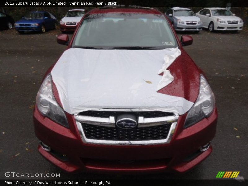 Venetian Red Pearl / Black 2013 Subaru Legacy 3.6R Limited