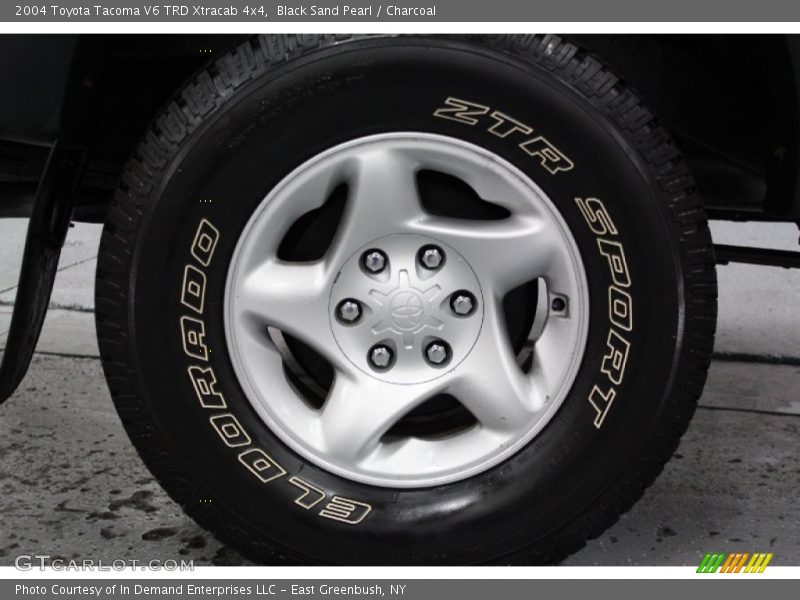 Black Sand Pearl / Charcoal 2004 Toyota Tacoma V6 TRD Xtracab 4x4