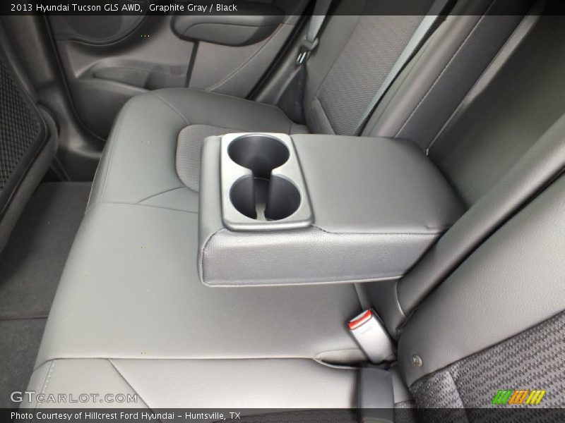 Graphite Gray / Black 2013 Hyundai Tucson GLS AWD