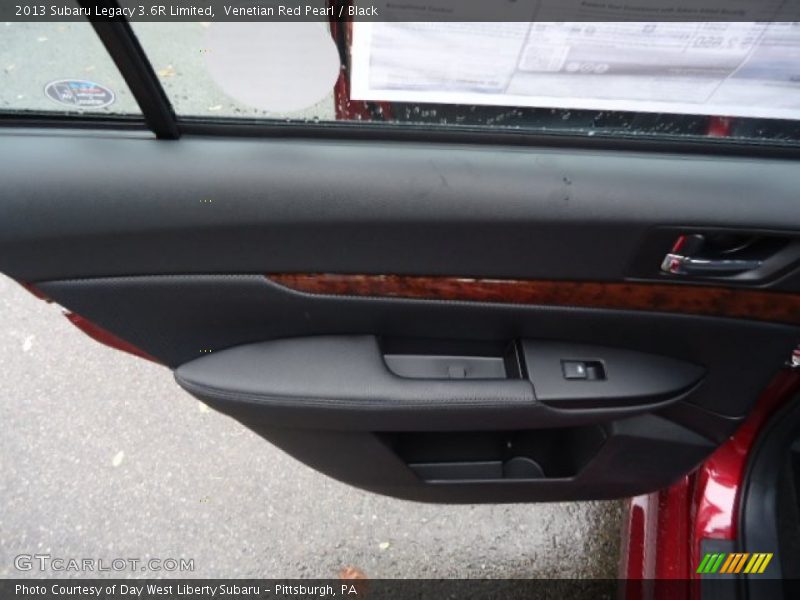 Venetian Red Pearl / Black 2013 Subaru Legacy 3.6R Limited