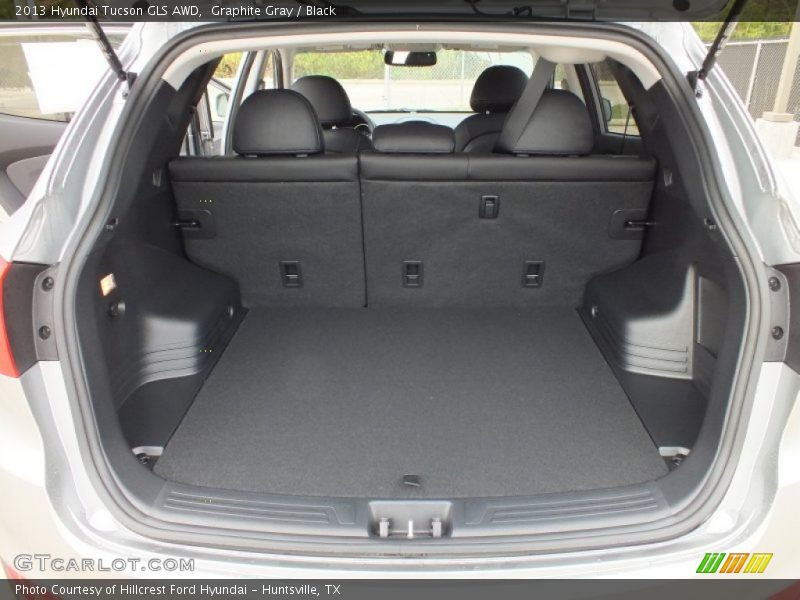 Graphite Gray / Black 2013 Hyundai Tucson GLS AWD