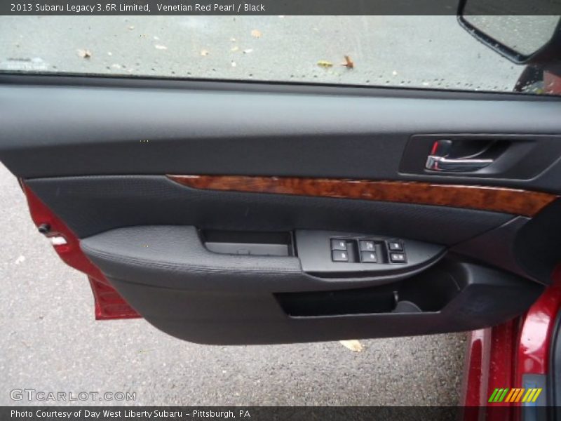 Venetian Red Pearl / Black 2013 Subaru Legacy 3.6R Limited