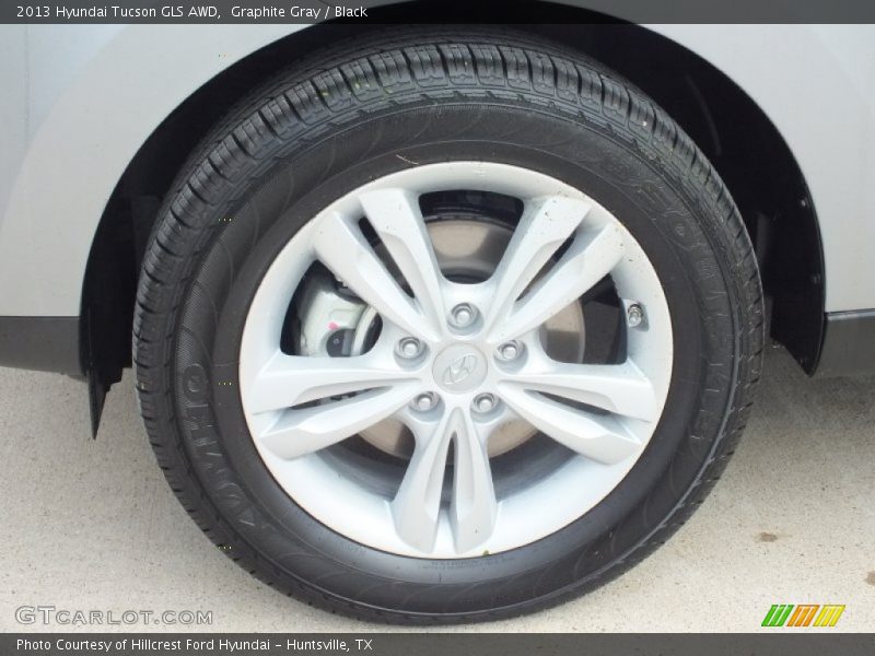 Graphite Gray / Black 2013 Hyundai Tucson GLS AWD