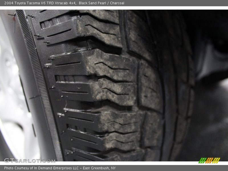 Black Sand Pearl / Charcoal 2004 Toyota Tacoma V6 TRD Xtracab 4x4