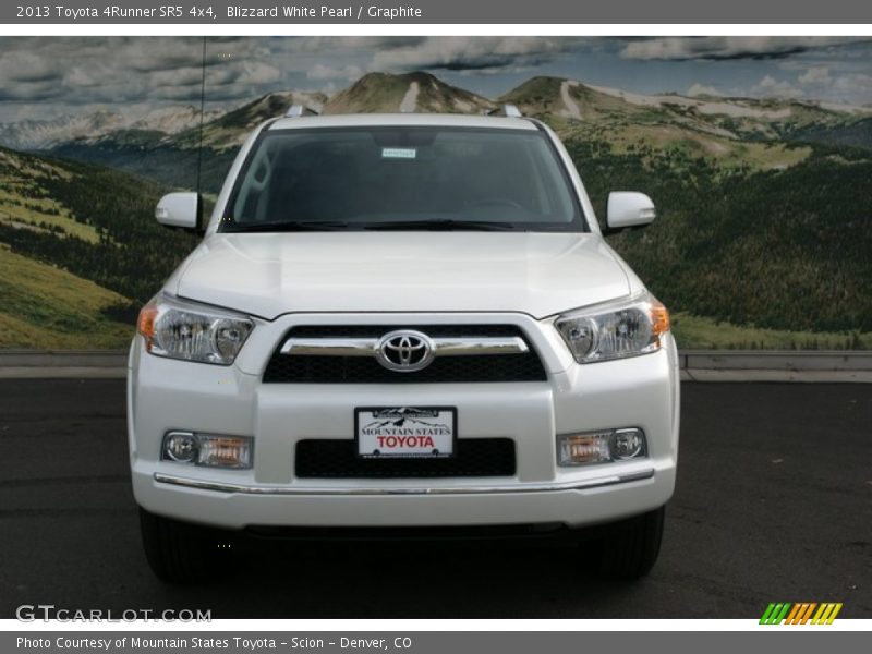 Blizzard White Pearl / Graphite 2013 Toyota 4Runner SR5 4x4