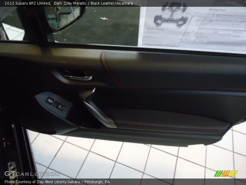 Dark Grey Metallic / Black Leather/Alcantara 2013 Subaru BRZ Limited