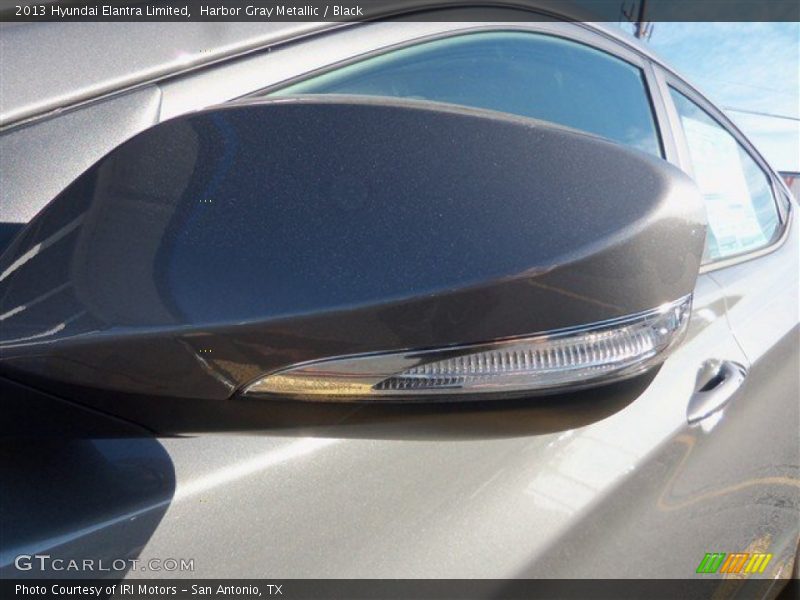 Harbor Gray Metallic / Black 2013 Hyundai Elantra Limited
