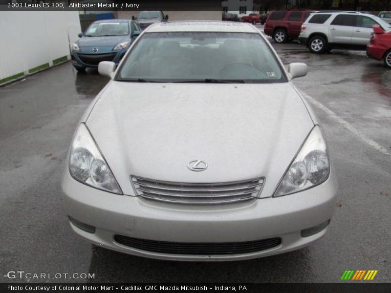Alabaster Metallic / Ivory 2003 Lexus ES 300