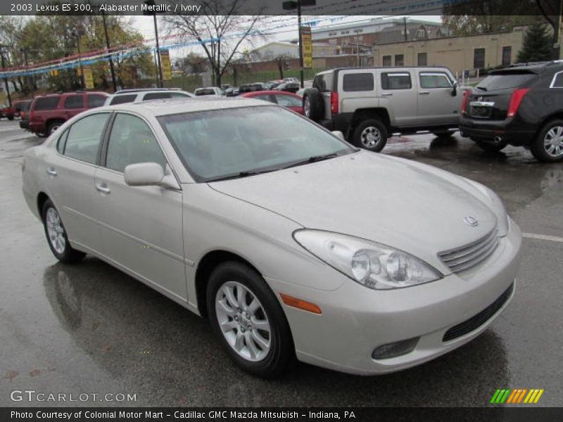 Alabaster Metallic / Ivory 2003 Lexus ES 300