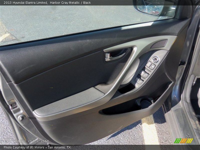 Harbor Gray Metallic / Black 2013 Hyundai Elantra Limited