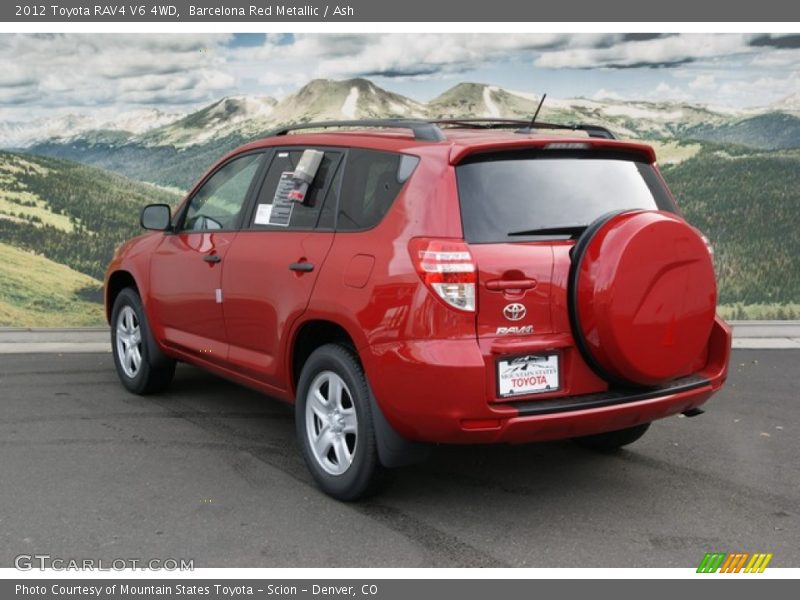 Barcelona Red Metallic / Ash 2012 Toyota RAV4 V6 4WD