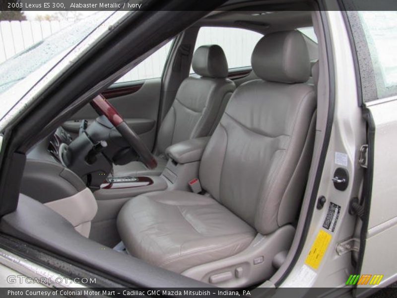 Front Seat of 2003 ES 300