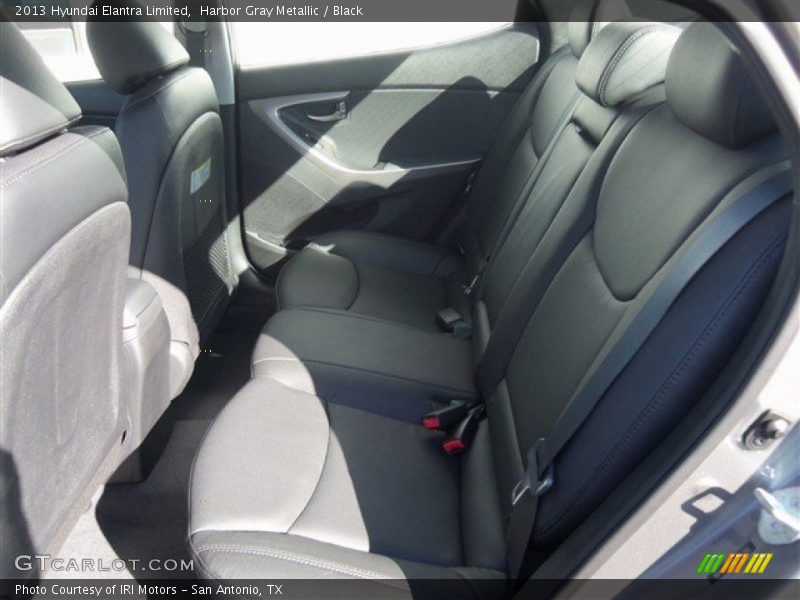Harbor Gray Metallic / Black 2013 Hyundai Elantra Limited