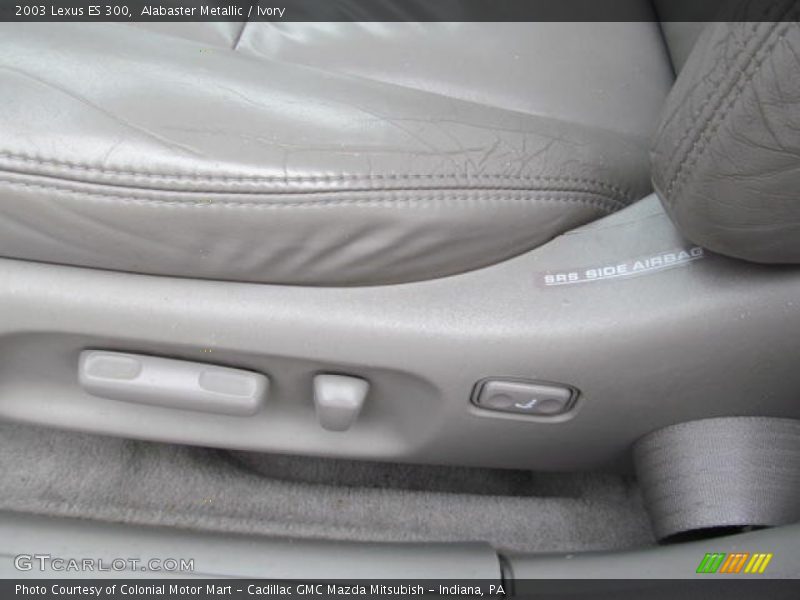 Alabaster Metallic / Ivory 2003 Lexus ES 300