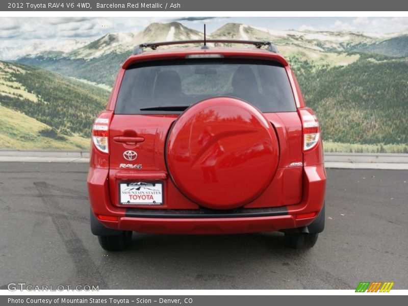Barcelona Red Metallic / Ash 2012 Toyota RAV4 V6 4WD