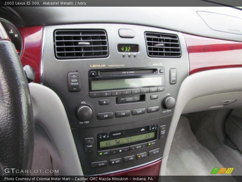 Controls of 2003 ES 300