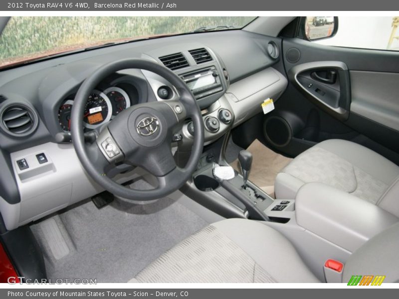 Barcelona Red Metallic / Ash 2012 Toyota RAV4 V6 4WD