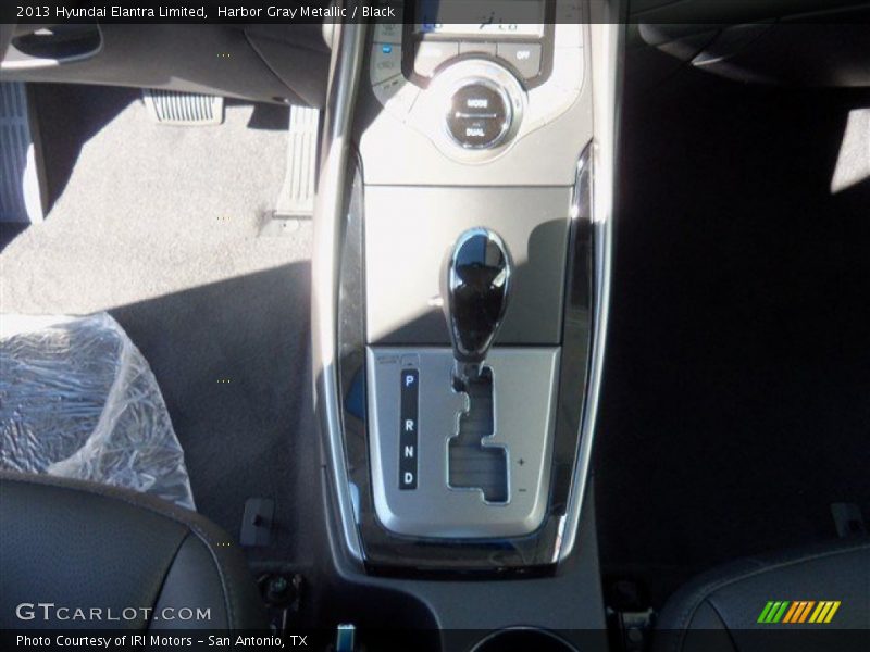 Harbor Gray Metallic / Black 2013 Hyundai Elantra Limited