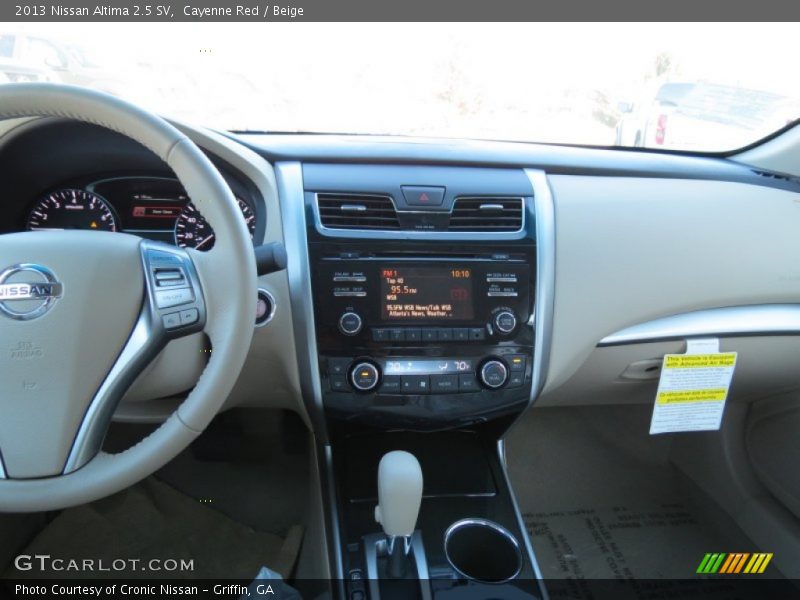 Cayenne Red / Beige 2013 Nissan Altima 2.5 SV