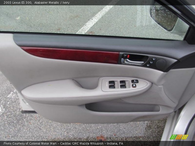 Alabaster Metallic / Ivory 2003 Lexus ES 300