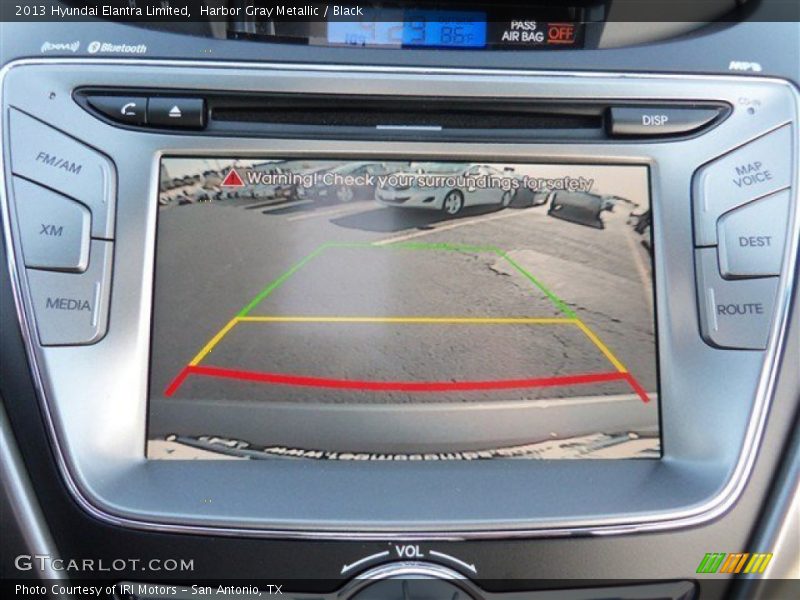 Harbor Gray Metallic / Black 2013 Hyundai Elantra Limited