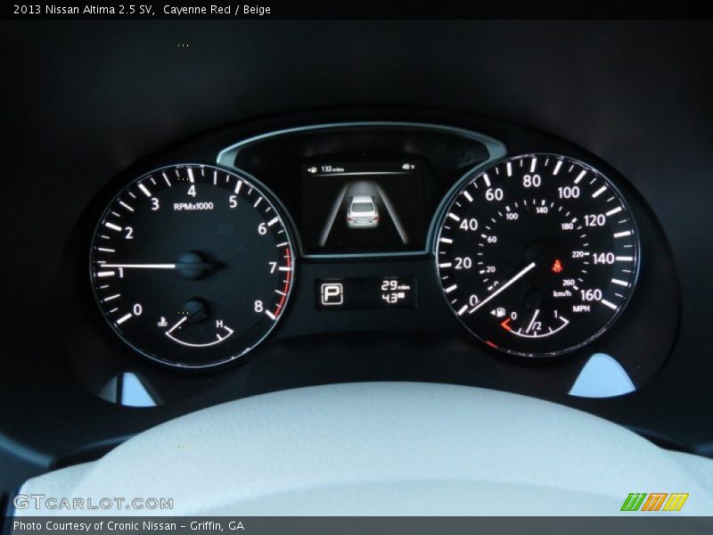 Cayenne Red / Beige 2013 Nissan Altima 2.5 SV
