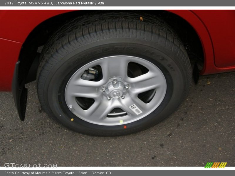 Barcelona Red Metallic / Ash 2012 Toyota RAV4 V6 4WD