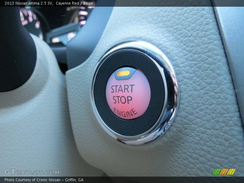 Cayenne Red / Beige 2013 Nissan Altima 2.5 SV