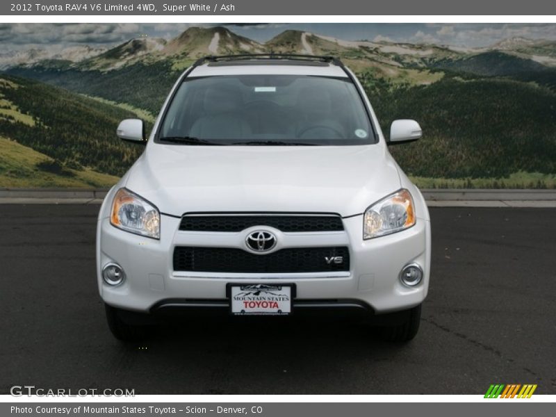 Super White / Ash 2012 Toyota RAV4 V6 Limited 4WD