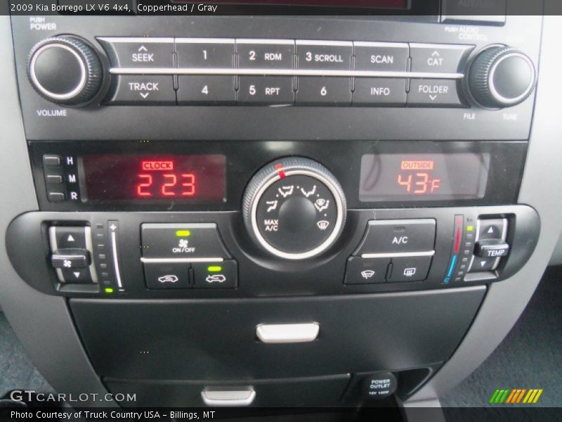 Copperhead / Gray 2009 Kia Borrego LX V6 4x4