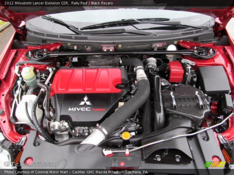  2012 Lancer Evolution GSR Engine - 2.0 Liter Turbocharged DOHC 16-Valve MIVEC 4 Cylinder