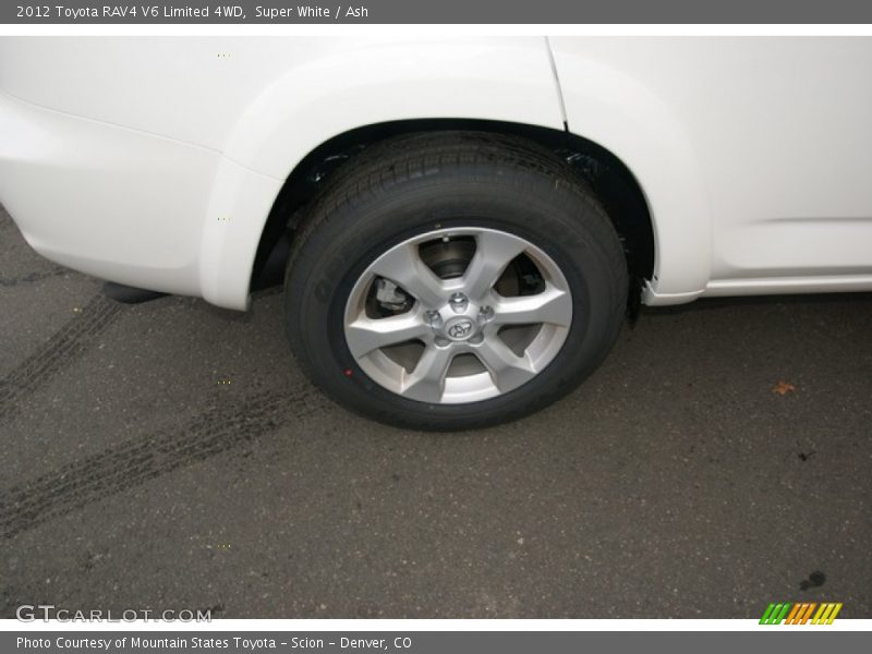 Super White / Ash 2012 Toyota RAV4 V6 Limited 4WD