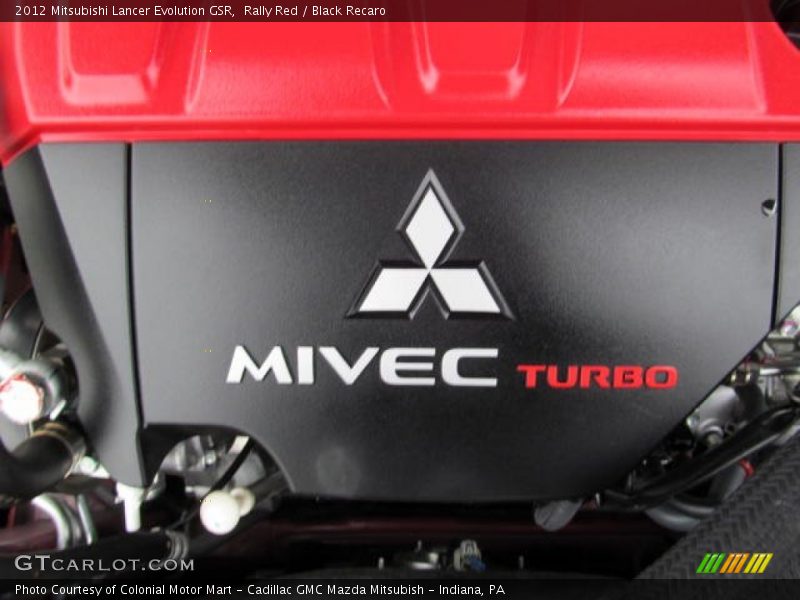  2012 Lancer Evolution GSR Logo