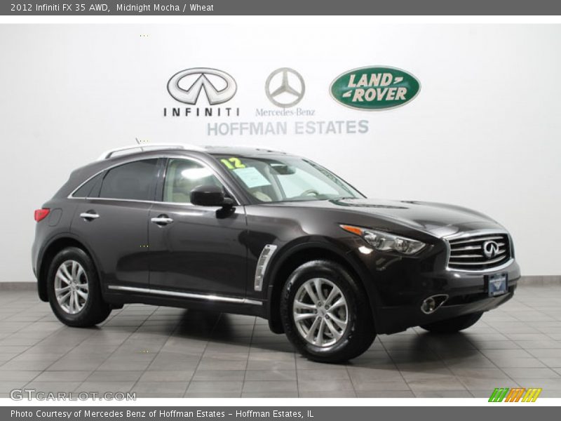 Midnight Mocha / Wheat 2012 Infiniti FX 35 AWD