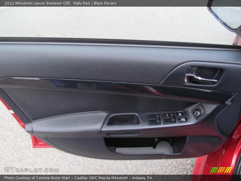 Door Panel of 2012 Lancer Evolution GSR