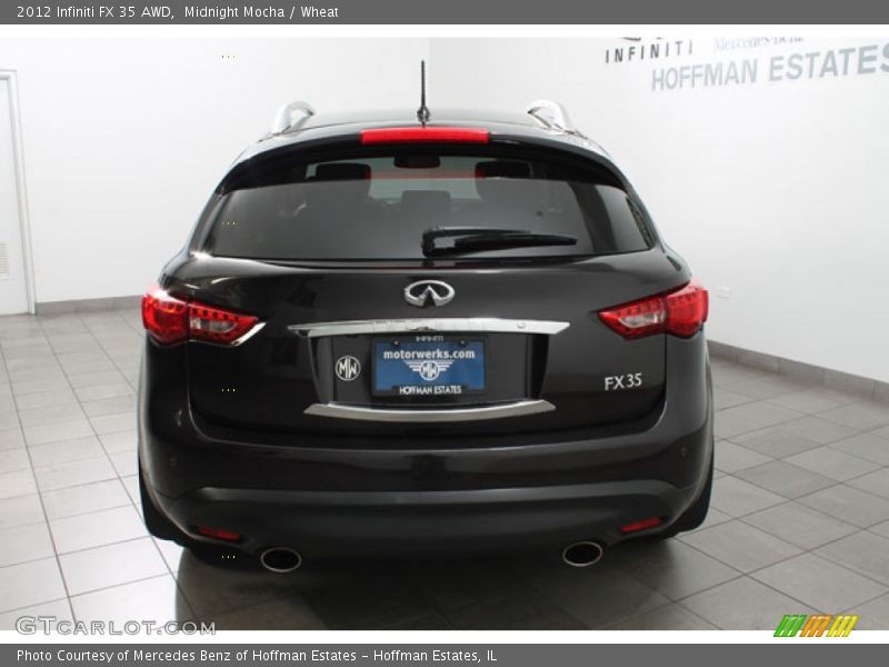 Midnight Mocha / Wheat 2012 Infiniti FX 35 AWD