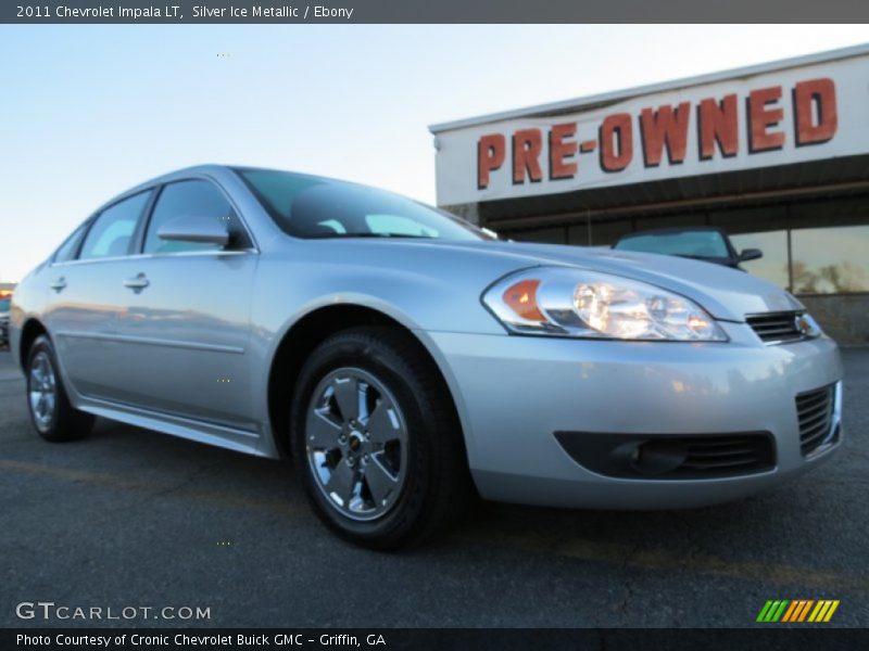 Silver Ice Metallic / Ebony 2011 Chevrolet Impala LT