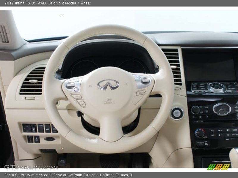 Midnight Mocha / Wheat 2012 Infiniti FX 35 AWD