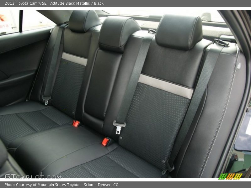 Attitude Black Metallic / Black 2012 Toyota Camry SE