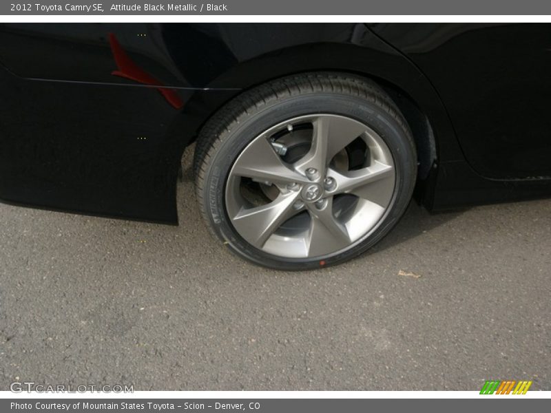 Attitude Black Metallic / Black 2012 Toyota Camry SE